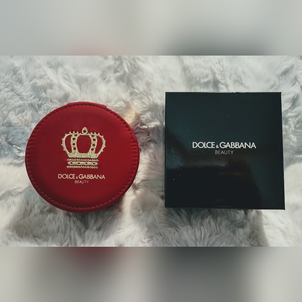 🆕Dolce and Gabbana Burgundy color Jewelry Case